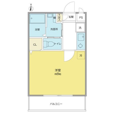 黒川駅 徒歩7分 1階の物件間取画像